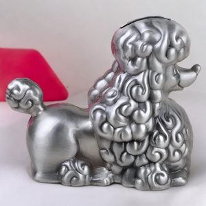 Tirelire originale en métal pour les amoureux des chiens