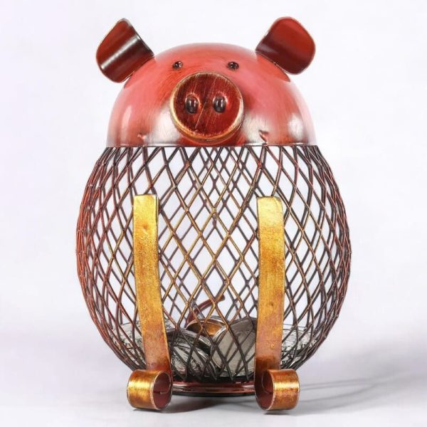 Tirelire cochon, un accessoire déco pratique