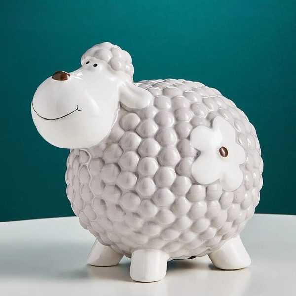Tirelire créative mouton pour petits épargnants