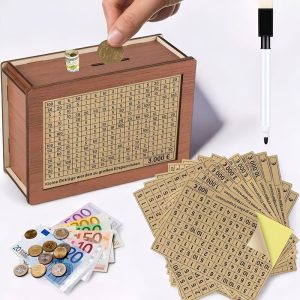 Tirelire Objectif Financier en style japonais