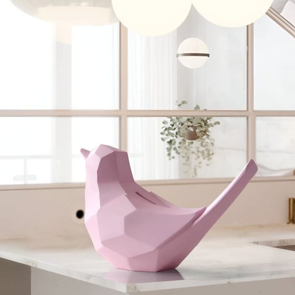 Tirelire Oiseau, décoration et économie