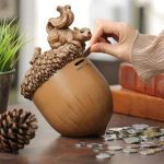 Tirelire en bois design unique pour enfants