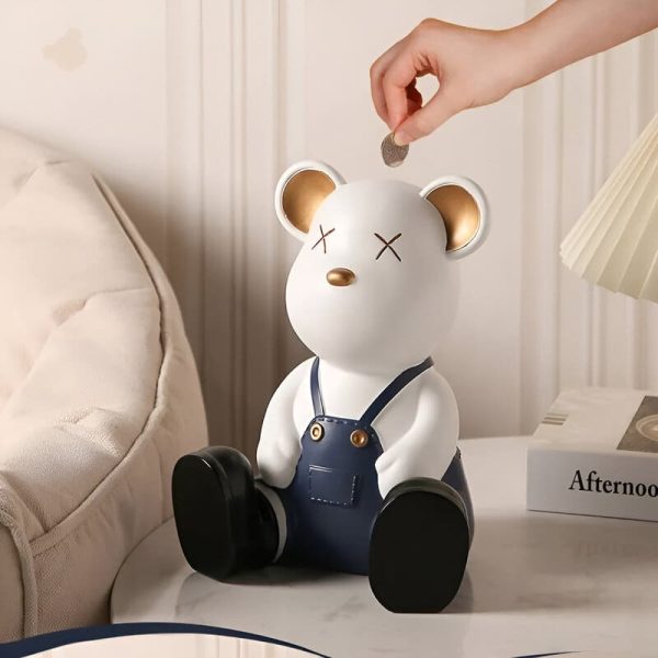 Tirelire Ours pour enfants décorative