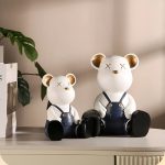 Tirelire Ours Blanc, un accessoire ludique