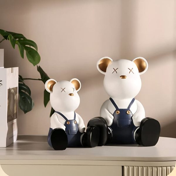 Tirelire Ours Blanc, un accessoire ludique