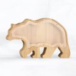 Tirelire ours polaire pour enfants et collectionneurs