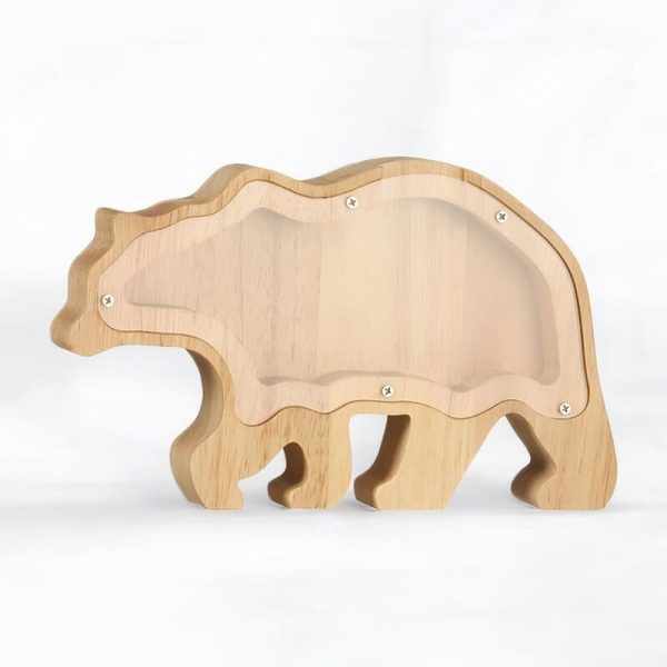 Tirelire ours polaire pour enfants et collectionneurs