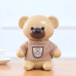 Tirelire ourson pour collectionneurs d'animaux