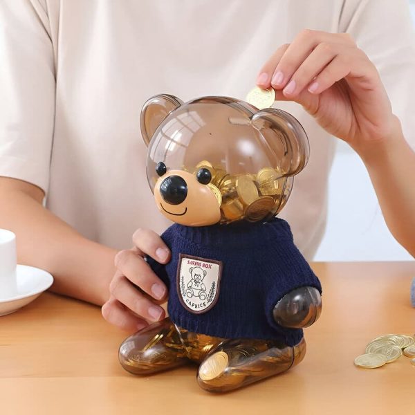 Tirelire ourson mignonne pour enfants