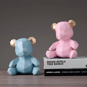 Tirelire ourson en céramique pour enfants