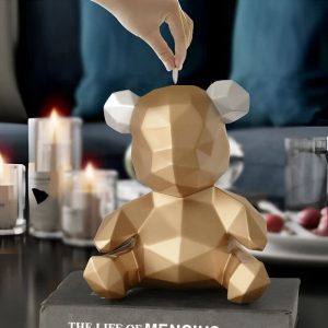 Tirelire animalière ourson pour bébé