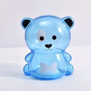 Tirelire animalière ourson coloré pour collection