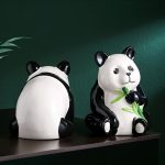 Céramique Panda tirelire décorative