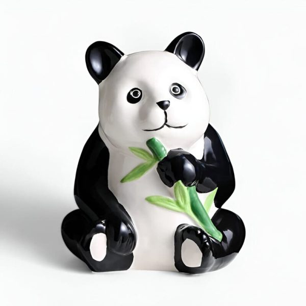 Panda en céramique, tirelire pour enfants