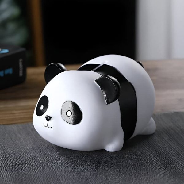 Tirelire en forme de panda, idéale pour collecter des pièces