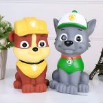 Tirelire colorée Pat Patrouille pour petits