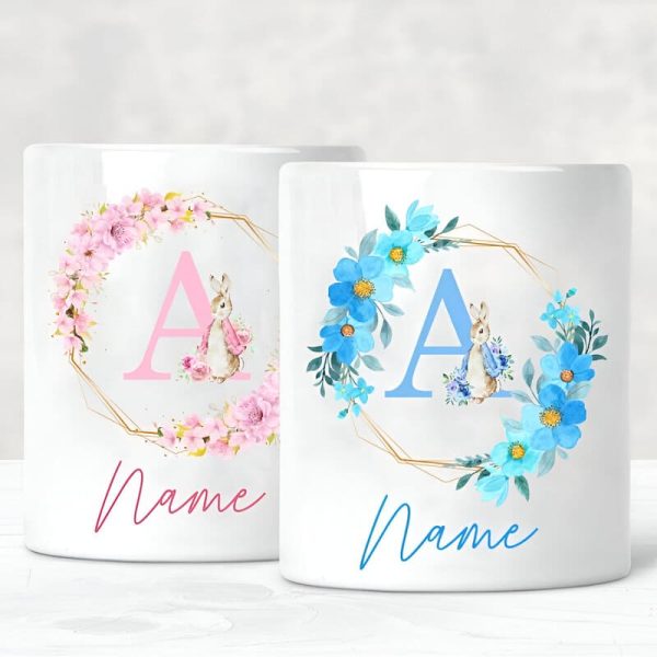Tirelire personnalisée couleur pastel