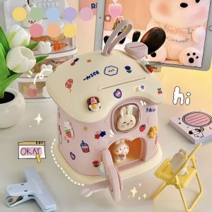 Tirelire Maison Lapin, un cadeau original