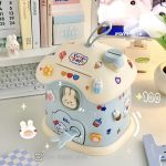 Tirelire personnalisée, thème lapin mignon