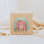 Tirelire en bois avec prénom pour petite fille