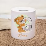 Tirelire avec prénom, objet fun