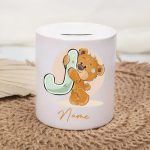 Tirelire personnalisée, style moderne