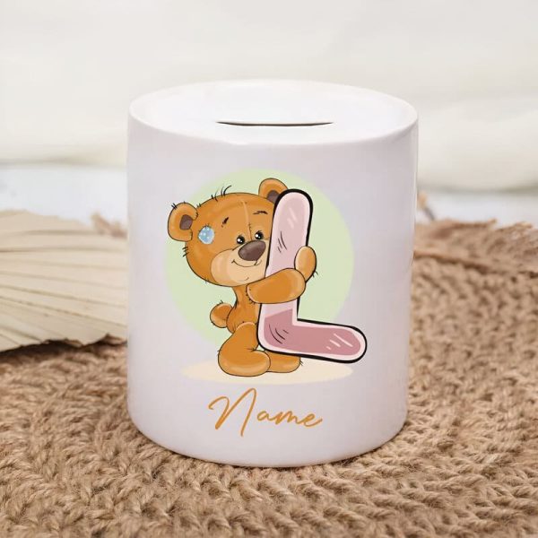 Tirelire unique personnalisée pour enfants
