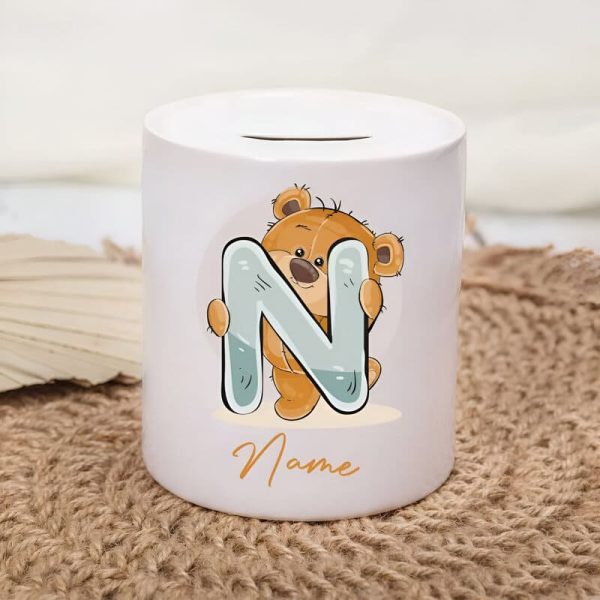 Tirelire personnalisée, style élégant