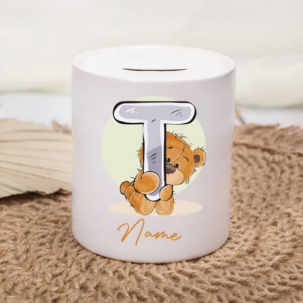 Tirelire personnalisée avec prénom - vue 5