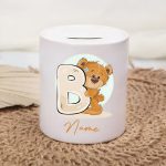 Cadeau tirelire avec prénom sur mesure
