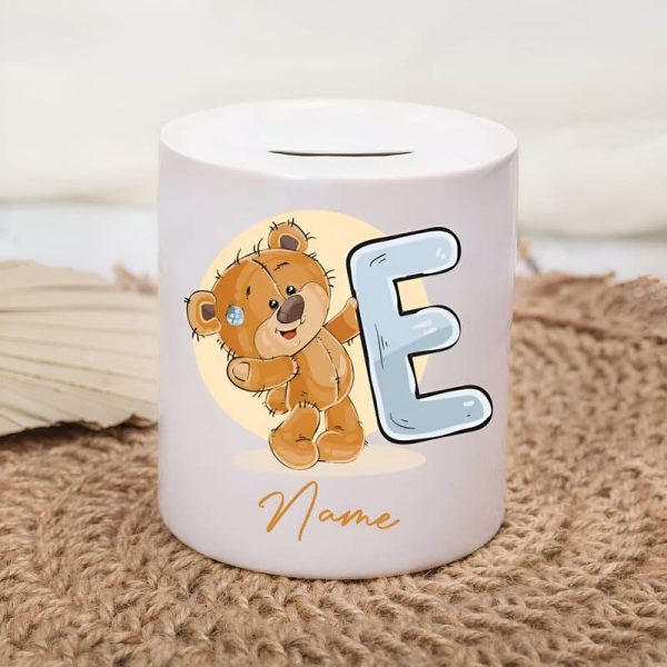 Tirelire personnalisée pour anniversaire