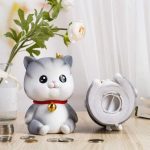Tirelire chat en forme de petit félin