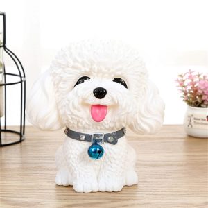 Tirelire en forme de chien pour enfants