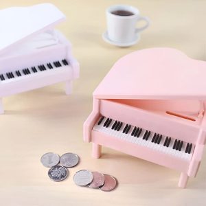 Tirelire enfant originale, modèle piano amusant et pratique
