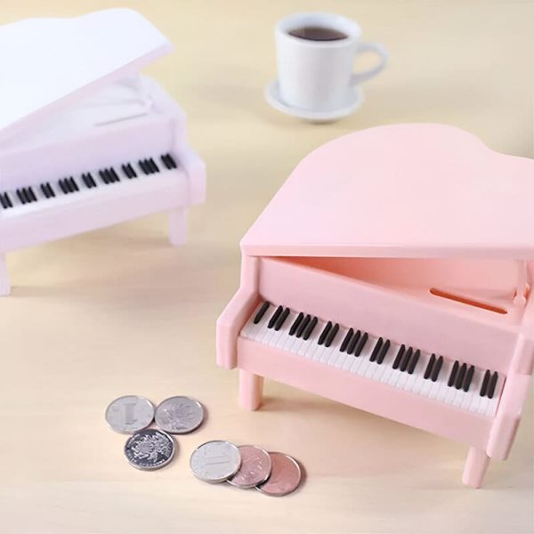 Tirelire enfant originale, modèle piano amusant et pratique