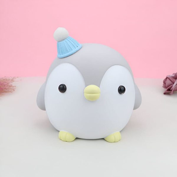 Tirelire originale pingouin pour décorer la chambre