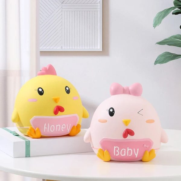 tirelire-poule-1 Tirelire Poule en céramique colorée pour enfants