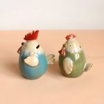 Tirelire originale poule colorée