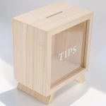 Tirelire moderne pour économiser facilement des pourboires