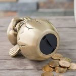 Tirelire amusante en forme de poussin pour petites économies