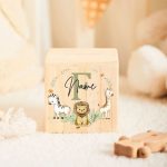 Tirelire en bois pour cadeau personnalisé