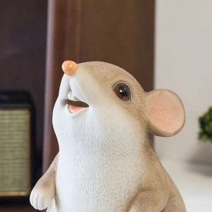 Accessoire déco : tirelire rat, pratique et originale