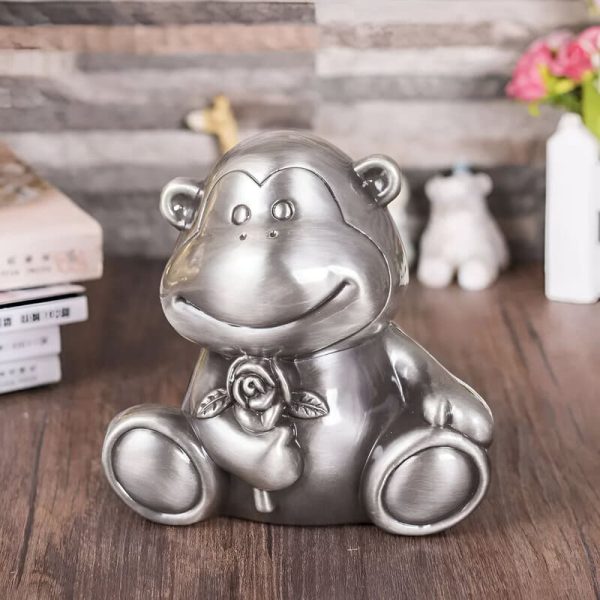 Tirelire Singe en style moderne et ludique