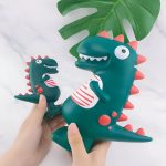 Tirelire T-Rex en forme de dinosaure amusant