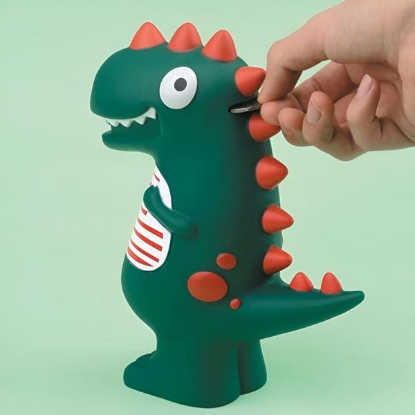 Tirelire dinosaure T-Rex, idéale pour économiser des pièces