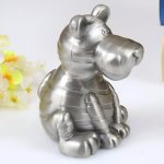 Tirelire en forme de tigre en métal, parfait cadeau pour les petits