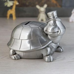 Tirelire tortue mignonne pour économiser de l'argent