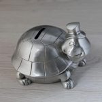 Tirelire en forme de tortue, parfaite pour les petits épargnants