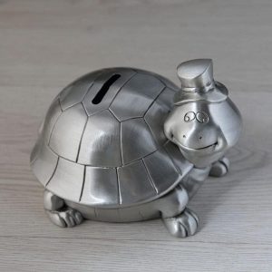 Tirelire en forme de tortue, parfaite pour les petits épargnants