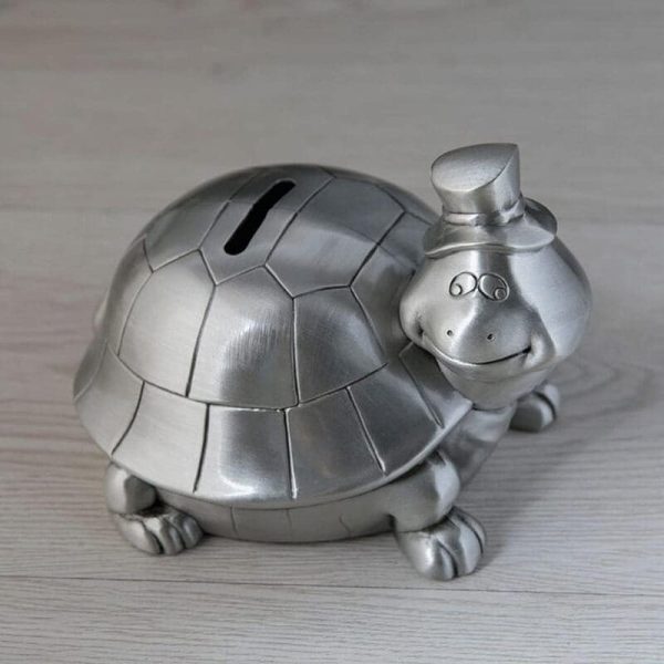 Tirelire en forme de tortue, parfaite pour les petits épargnants